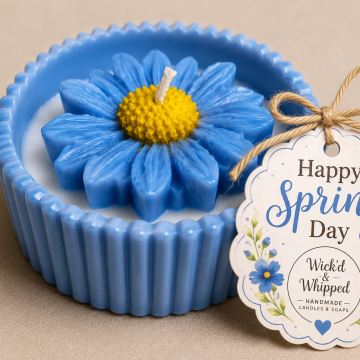 Candle Happy Spring Day (Blue) Bowl
